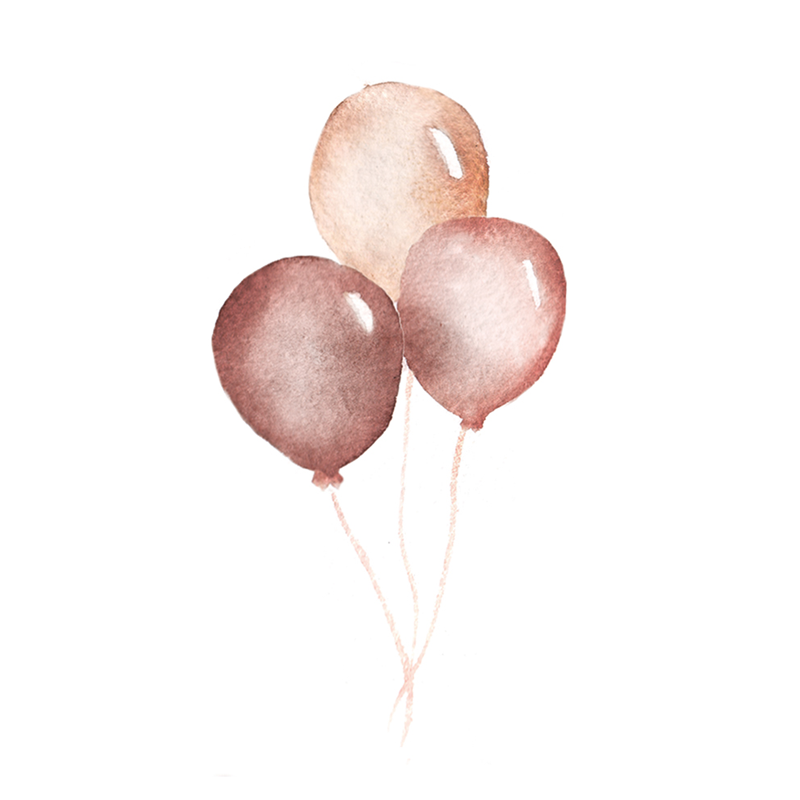 Iris van Dijck | Ballons pink