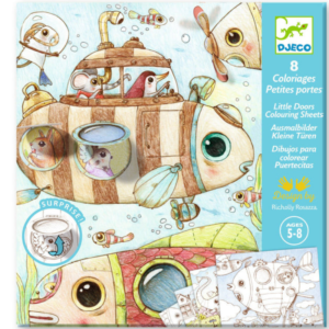 Djeco | Kleurplaten deurtjes